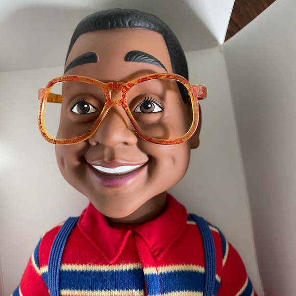 Vintage Rare 1991 Family Matters Steve Urkel pull string doll - Picture 2 of 7